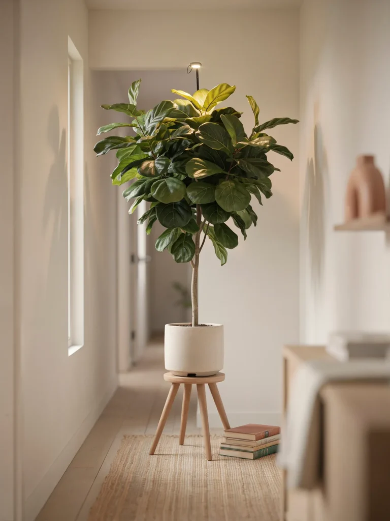 Corner Plant Display