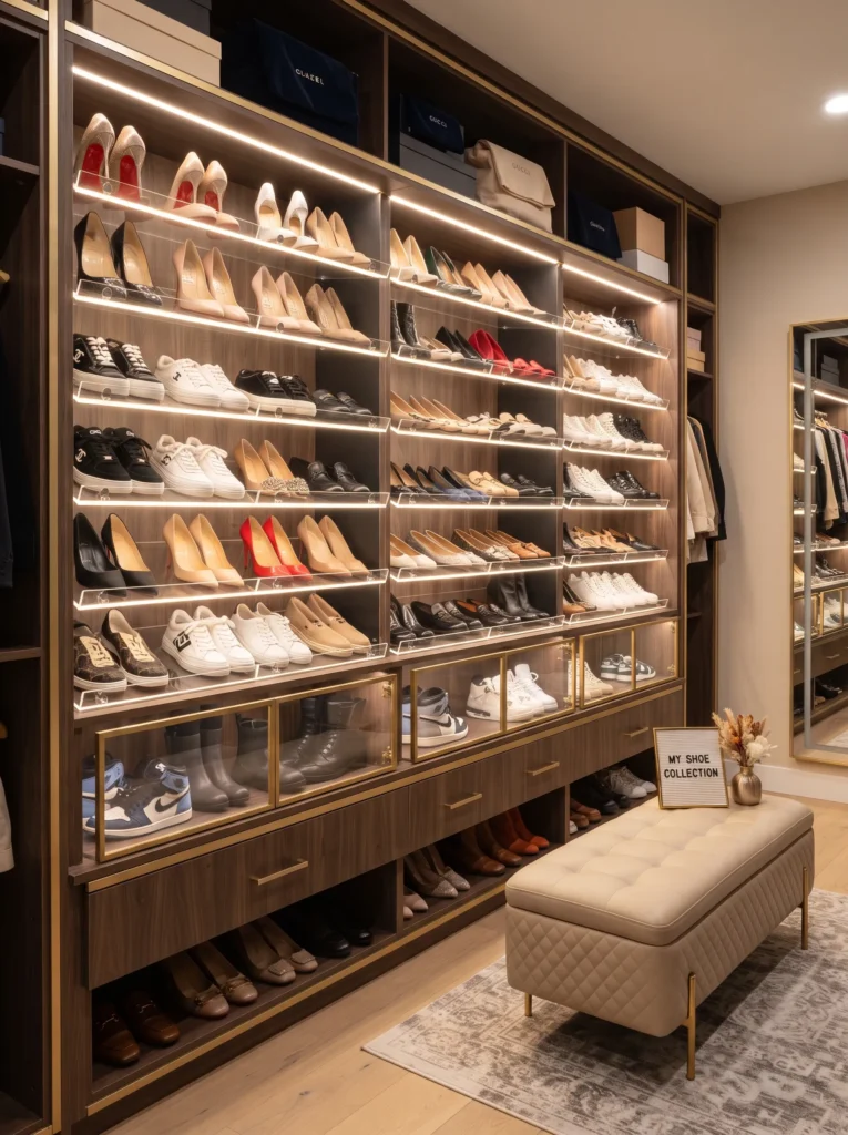 Shoe Wall Showcase