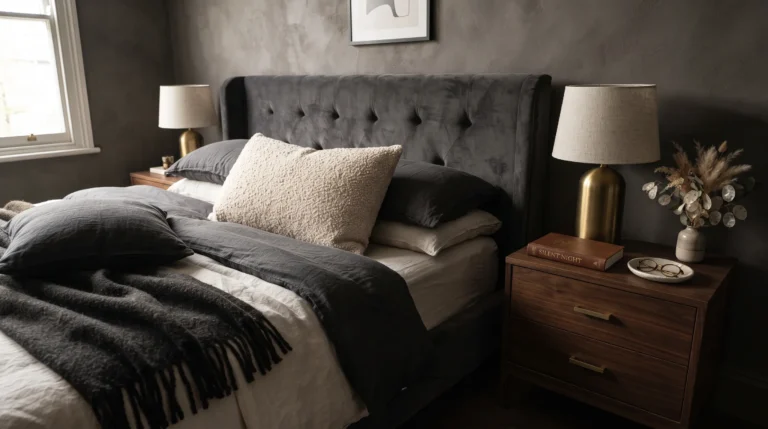 moody black bedroom ideas