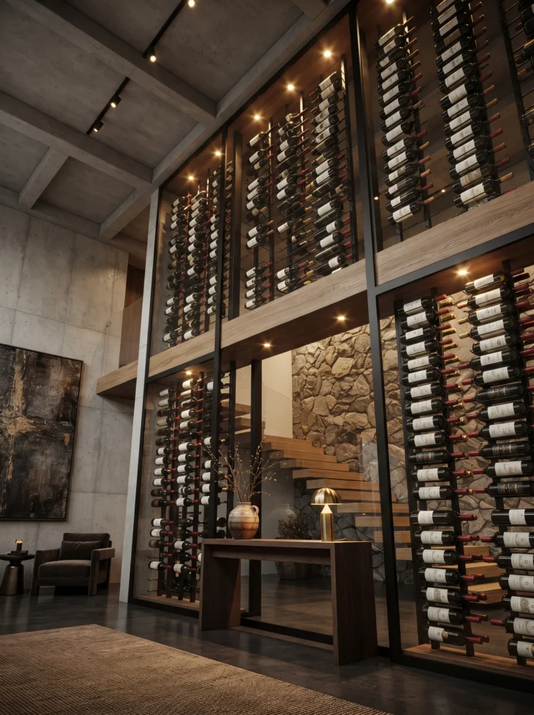 Vertical Wine Tower
