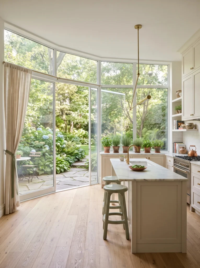 All-Glass Conservatory Wall