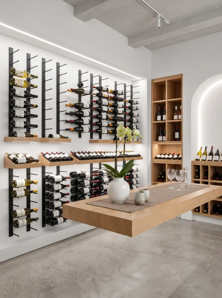 Industrial Chic Cellar