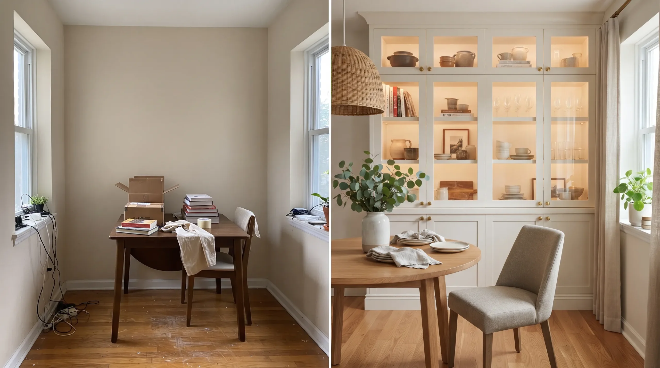 dining room built in cabinets storage
