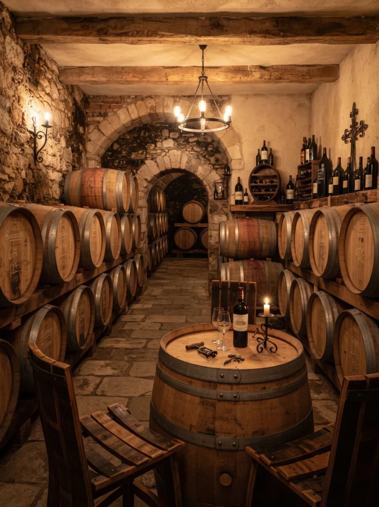 Glass-Bottom Floor Cellar