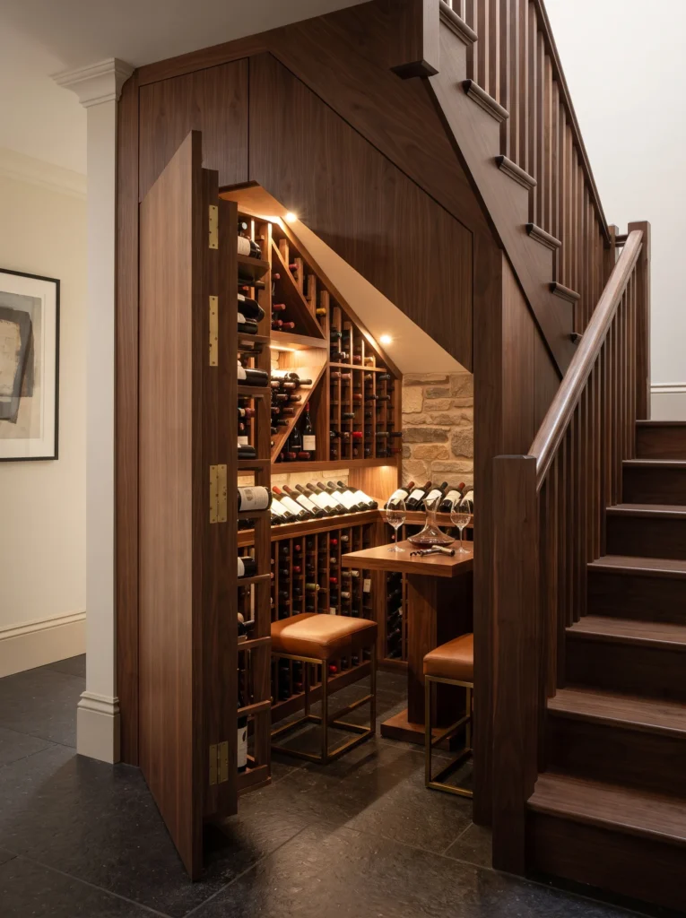 Under-Stair Hidden Cellar