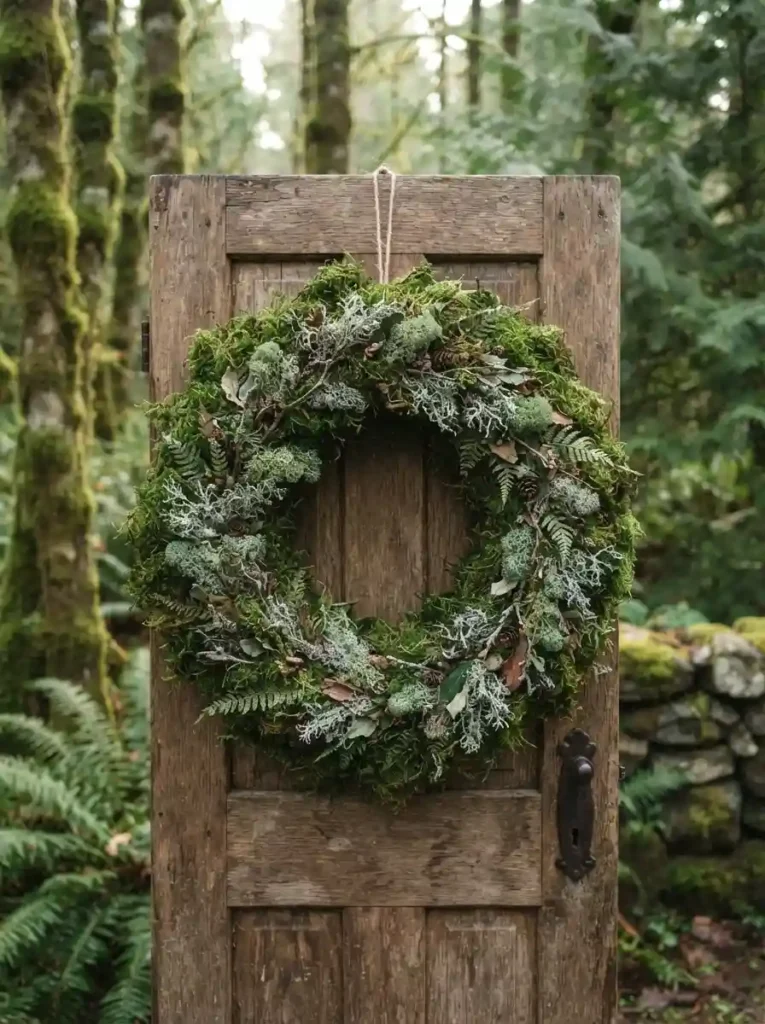 Preserved Moss & Lichen Wreath