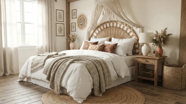 Boho Farmhouse Bedroom Ideas