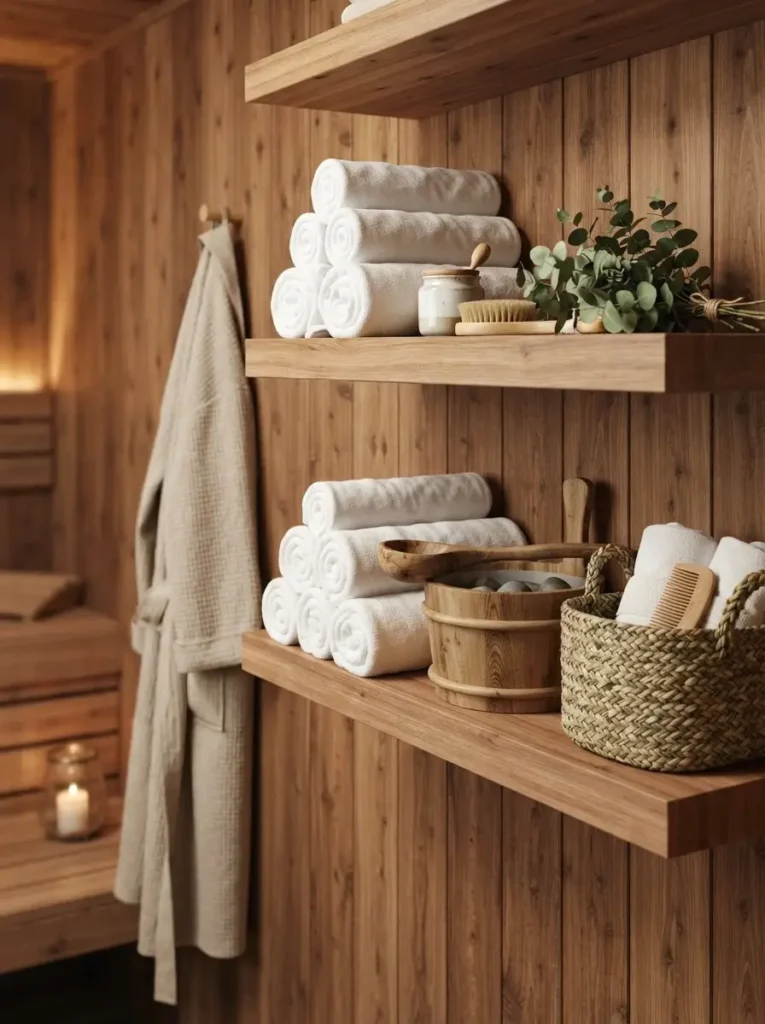 Open Cedar Shelving