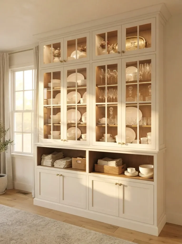 Floor-To-Ceiling China Cabinet