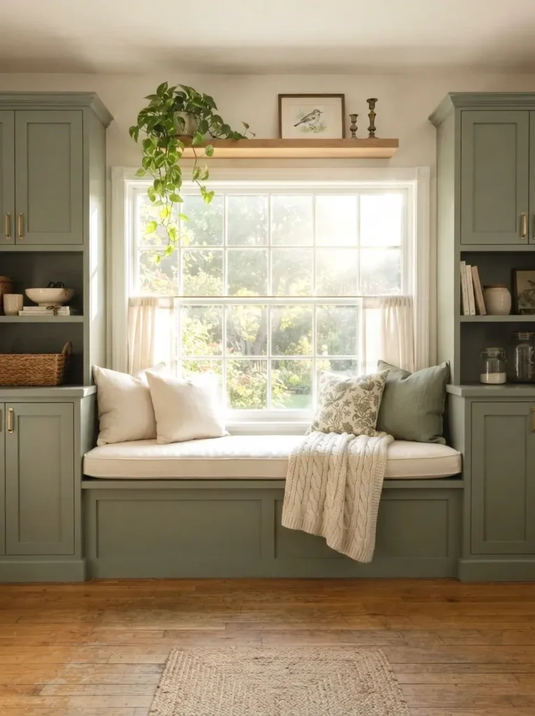 Wall-Mounted Drop-Leaf Desk