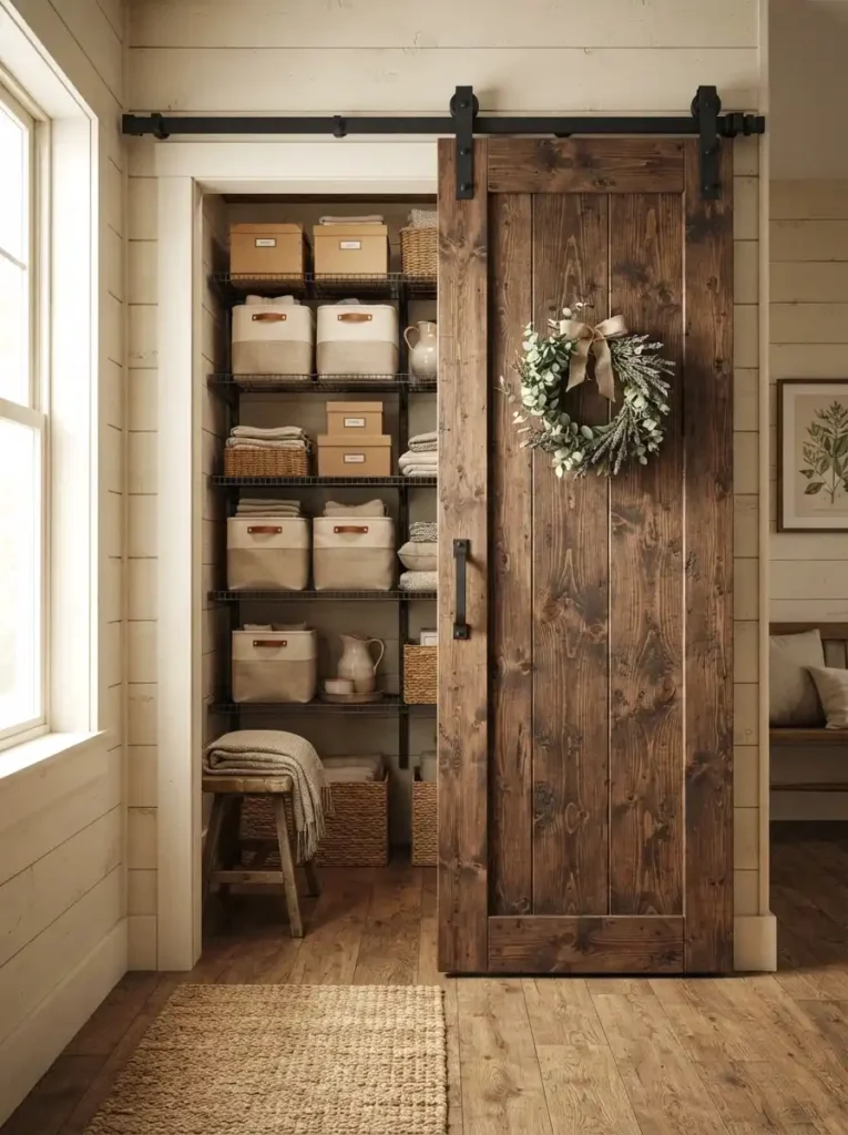 Sliding Barn Door Cabinet