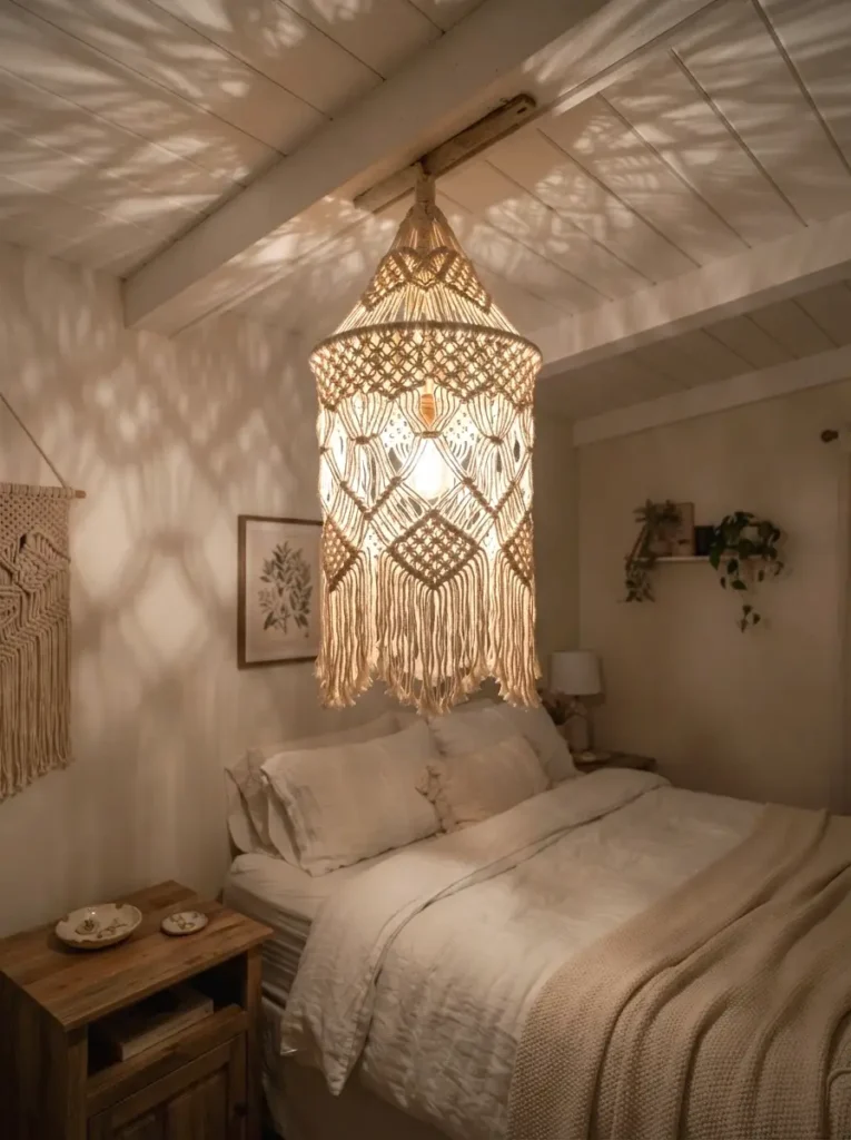 Macrame Light Fixtures